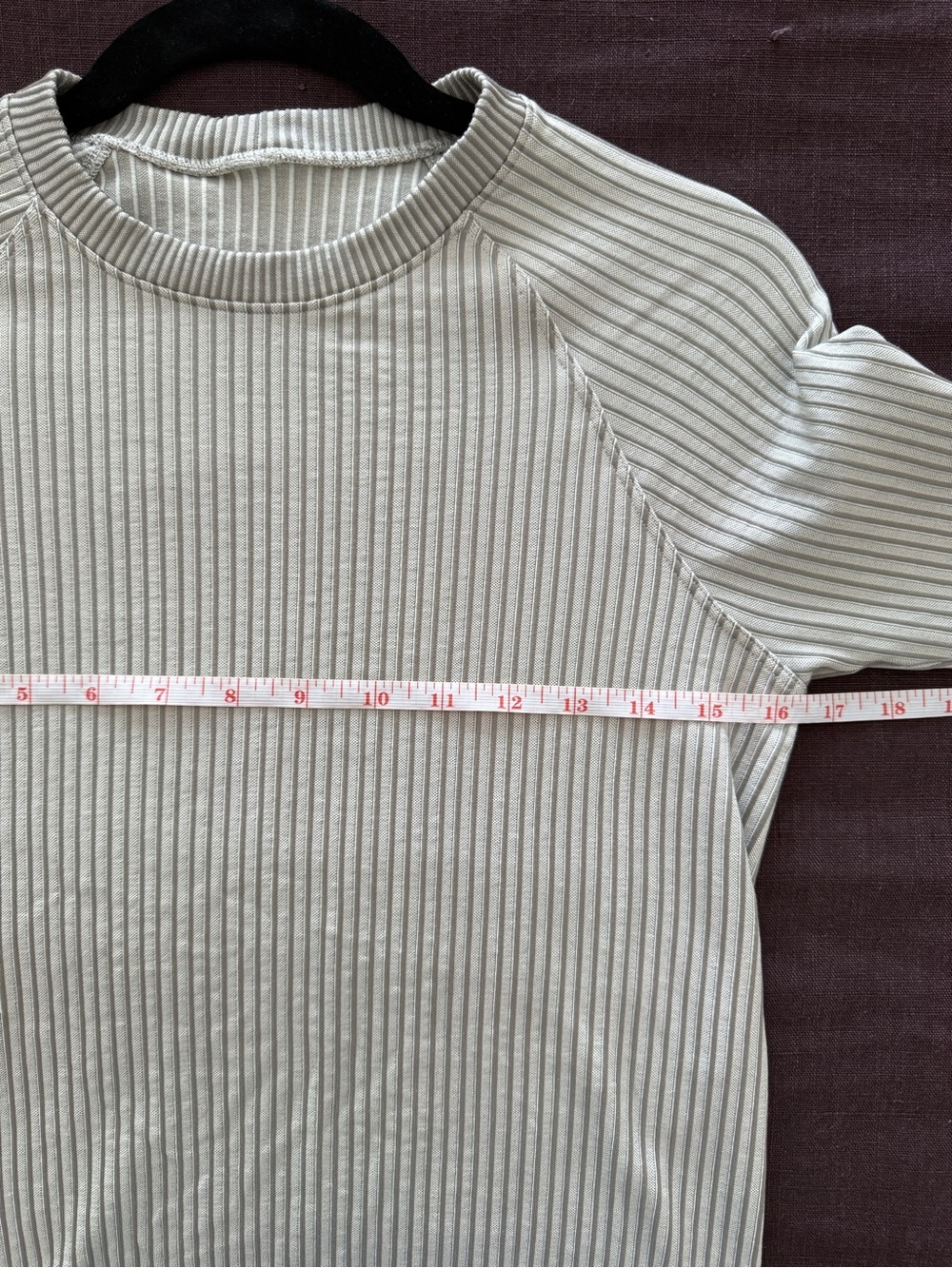 Lululemon Rest Less Pullover. Gray. Ribbed - Picture 6 of 6